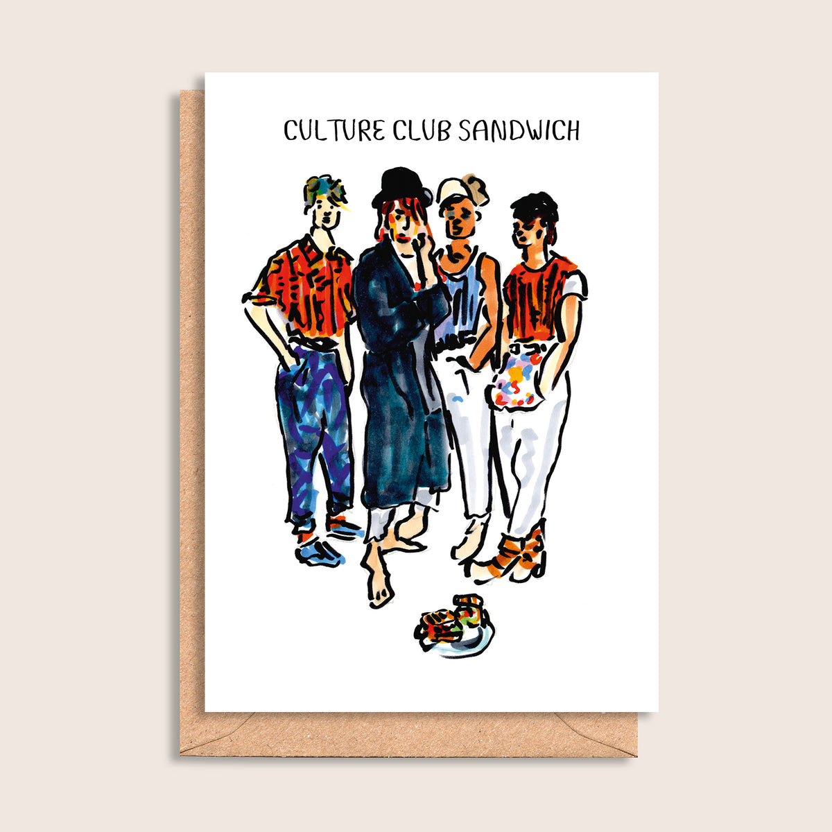 culture-club-sandwich-greeting-card-front