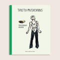 Tasty Musicians – illustrated pocket book cover featuring Madonna Kebab, by Marcus Agerman Ross