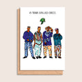 A Tribe Called Cress – illustrated portrait greeting card, front